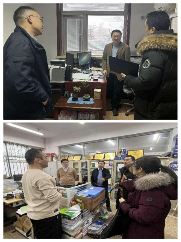网教中心青年党员服务队走访巡查并听取意见 网教中心青年党员服务队走访巡查并听取意见