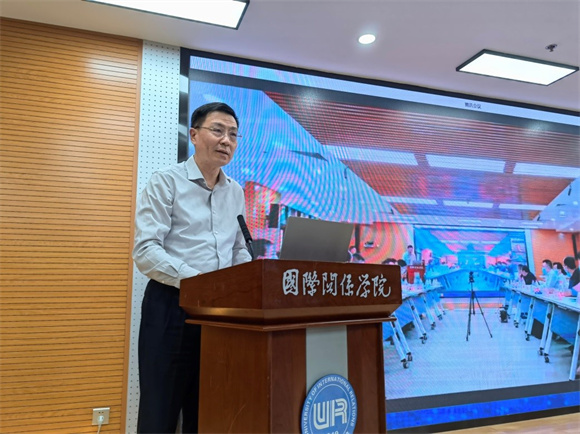陶坚院长代表学院致辞 陶坚院长代表学院致辞